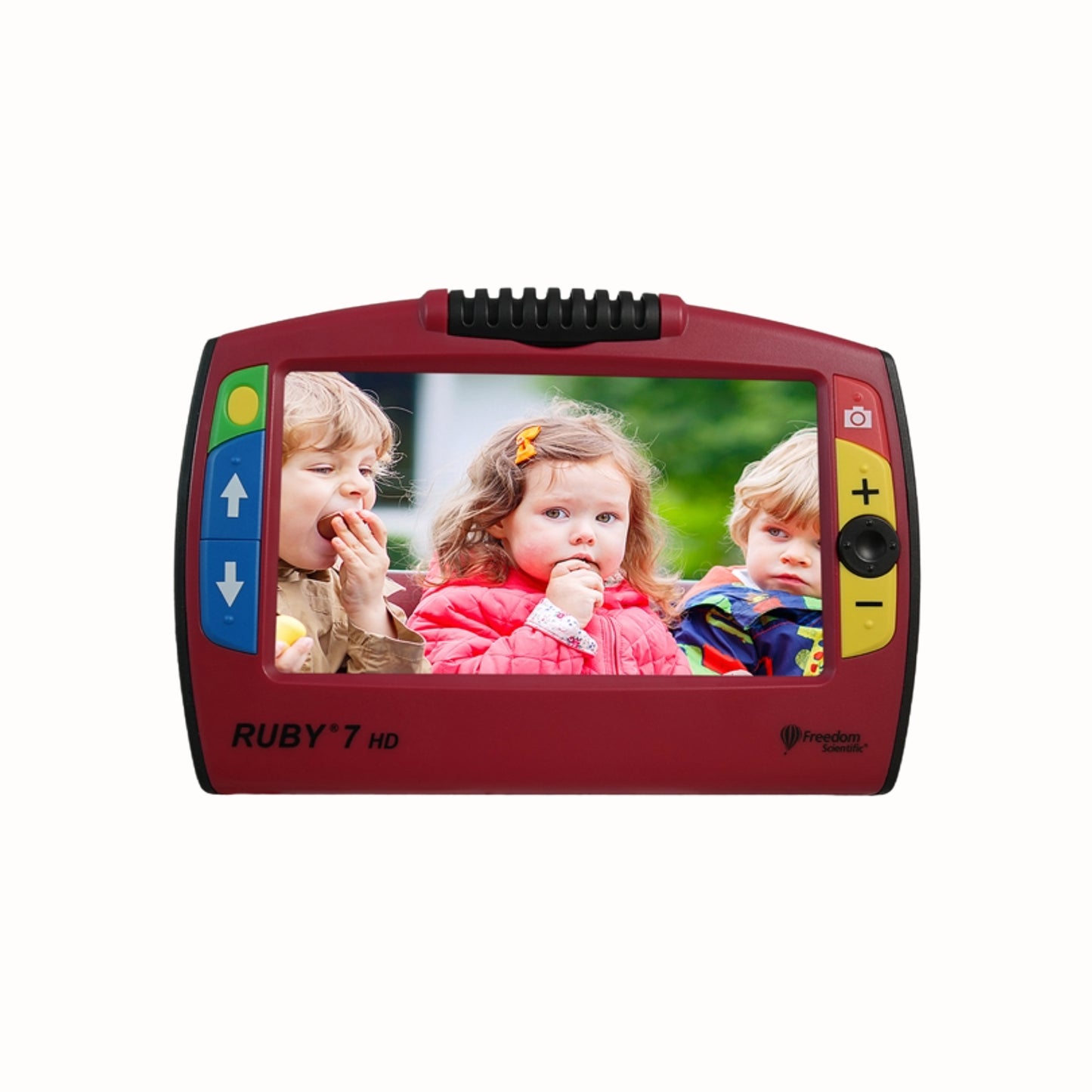 RUBY® 7 HD magnifying photograph