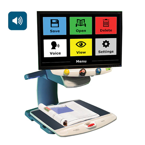 TOPAZ® OCR Desktop Video Magnifier displaying features
