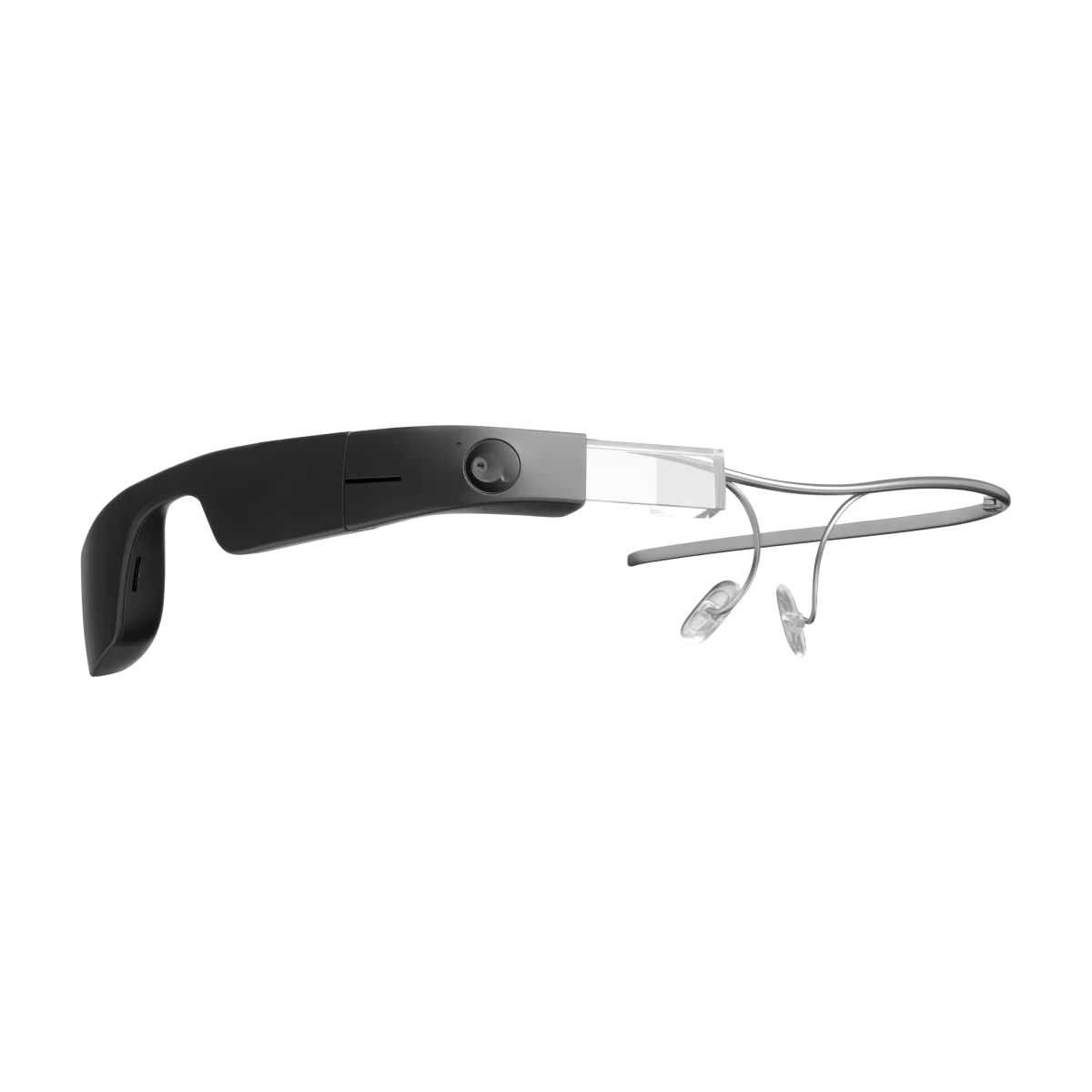Envision Glasses with Standard Titanium Frame Side View