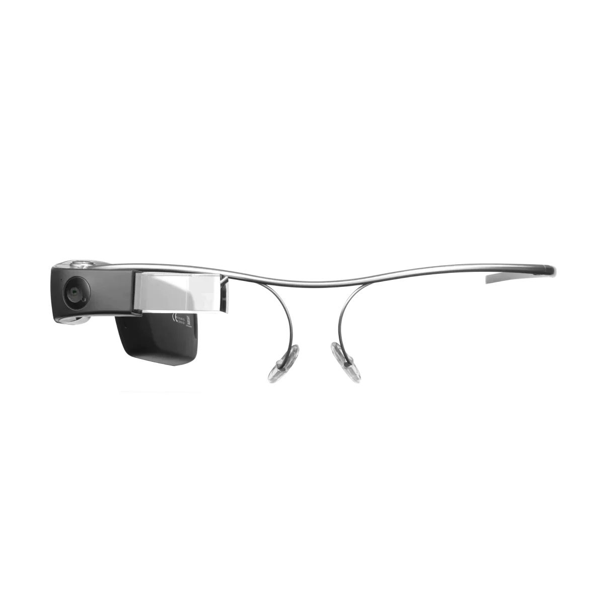 Envision Glasses with Standard Titanium Frame Front View