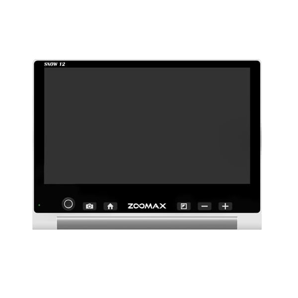 Zoomax Snow 12 Portable Video Magnifier Front View